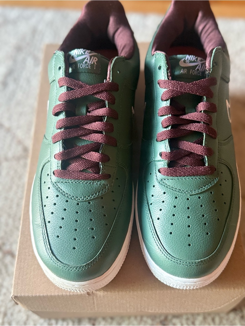 Nike Air Force 1 Low Retro Hong Kong 2018 Men’s 10 Deep Forest 845053-300